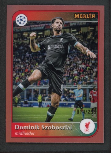 Dominik Szoboszlai 2025 Topps Merlin Chrome /250