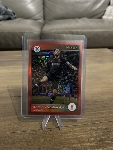 Dominik Szoboszlai 2024 Topps Merlin Chrome /250