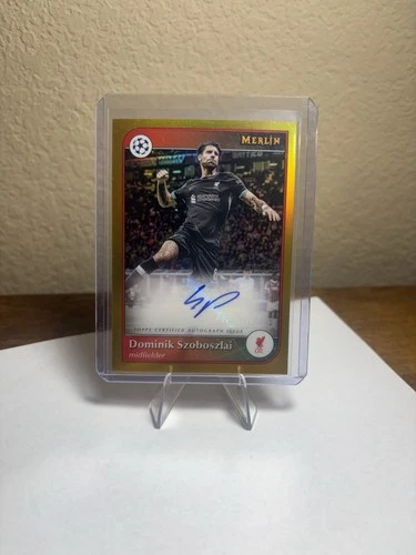 Dominik Szoboszlai 2024 Topps Merlin Chrome /50