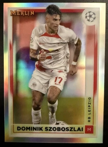 Dominik Szoboszlai 2022 Panini Merlin Chrome Refractor #114