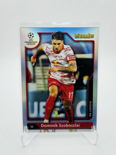 Dominik Szoboszlai 2021 Topps Merlin Chrome Refractor