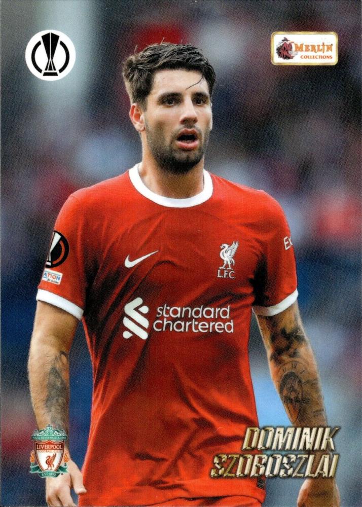 Dominik Szoboszlai 2023 Topps Merlin Heritage UEFA Club Competitions