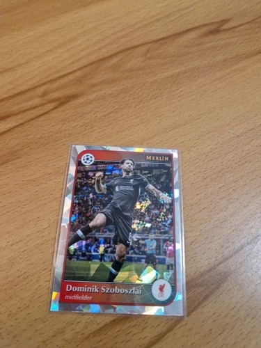 Dominik Szoboszlai 2024 Topps Merlin UEFA Champions League Atomic