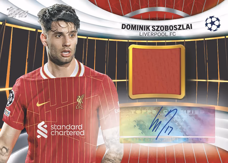 Dominik Szoboszlai 2024 Topps Merlin UEFA Club Competitions