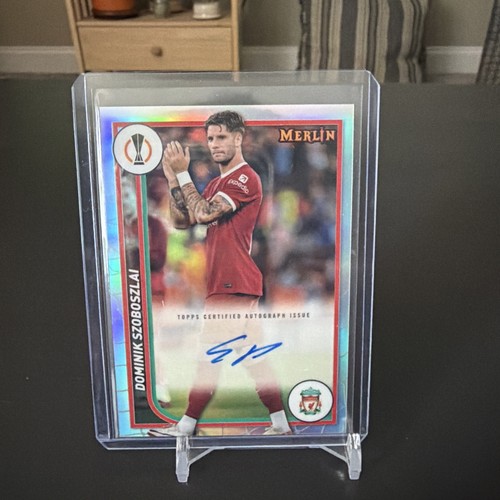 Dominik Szoboszlai 2023 Topps Merlin UEFA Clubes Competiciones