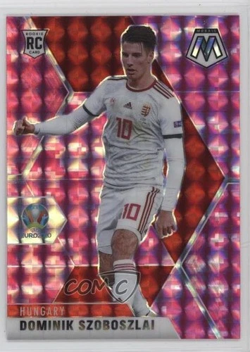Dominik Szoboszlai 2021 Panini Mosaic Pink Camo Prizm
