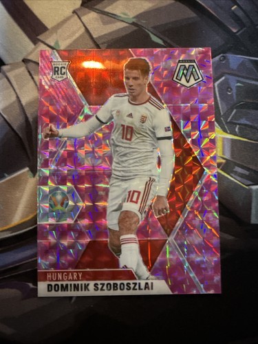 Dominik Szoboszlai 2021 Panini Mosaic Pink Camo Prizm