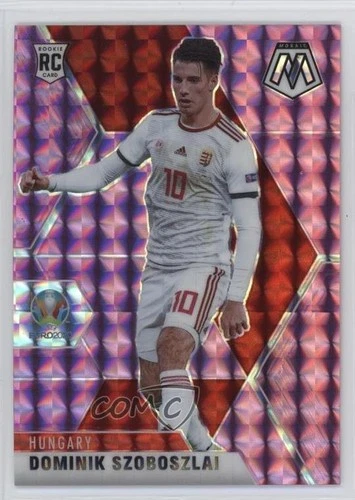 Dominik Szoboszlai 2021 Panini Mosaic Purple Prizm /49