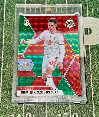 Dominik Szoboszlai 2021 Panini Mosaic Red & Green Prizm