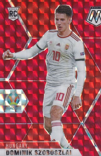 Dominik Szoboszlai 2020 Panini Mosaic Red Prizm