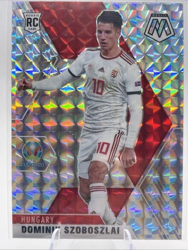 Dominik Szoboszlai 2021 Panini Mosaic UEFA Euro 2020 Silver Mosaic Prizm
