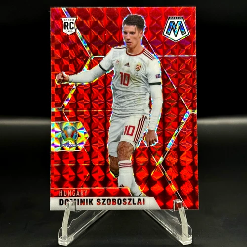 Dominik Szoboszlai 2020 Panini Mosaic UEFA Euro Red Mosaic Prizm