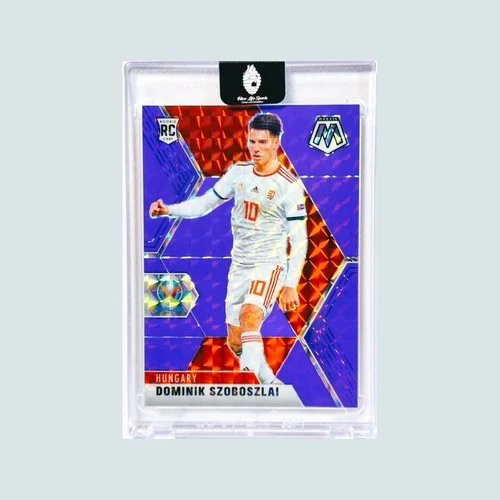 Dominik Szoboszlai 2021 Panini Mosaico UEFA Euro Purple /70
