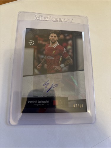 Dominik Szoboszlai 2026 Topps Museum /10