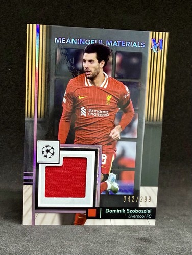 Dominik Szoboszlai 2024 Topps Museum /299