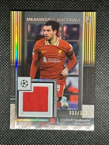Dominik Szoboszlai 2024 Topps Museum /399