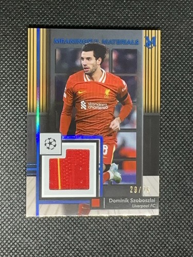 Dominik Szoboszlai 2024 Topps Museum /75