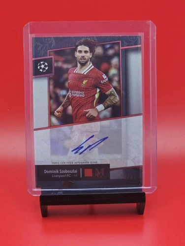 Dominik Szoboszlai 2024 Topps Museum Ruby /25