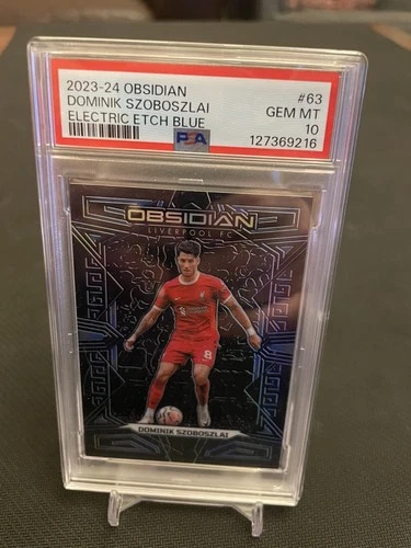 Dominik Szoboszlai 2023 Panini Obsidian Blue /20