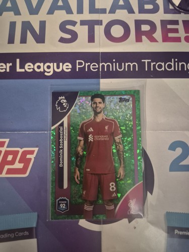 Dominik Szoboszlai 2025 Topps Premier League Emerald /99