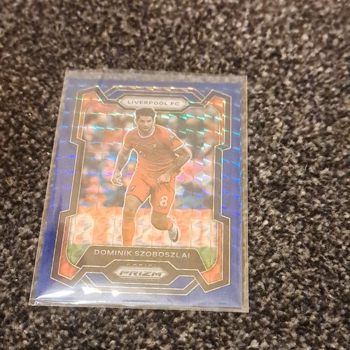 Dominik Szoboszlai 2023 Panini Prizm Blue Mosaic