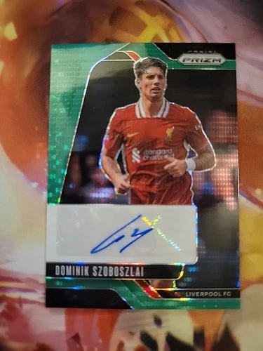 Dominik Szoboszlai 2024 Panini Prizm EPL Pulsar Green