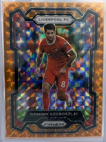 Dominik Szoboszlai 2023 Panini Prizm Orange Mosaic