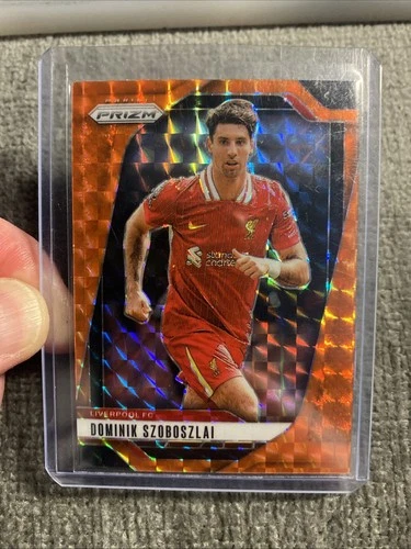 Dominik Szoboszlai 2024 Panini Prizm Orange Mosaic