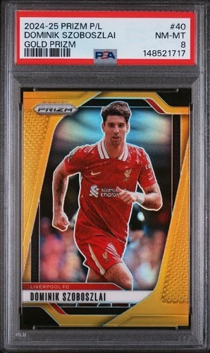 Dominik Szoboszlai 2024 Panini Prizm Oro /10