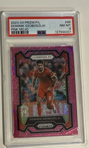 Dominik Szoboszlai 2023 Panini Prizm Pink Mojo /11