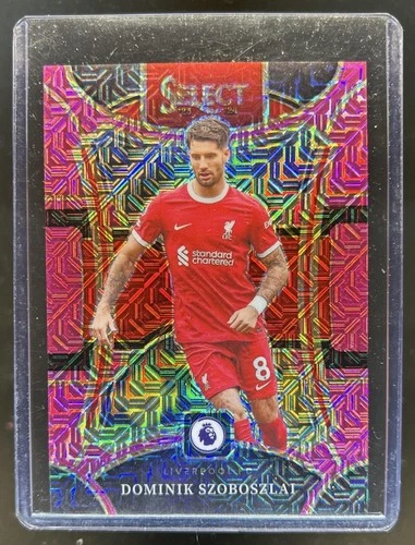 Dominik Szoboszlai 2023 Panini Prizm Pink Mojo /325