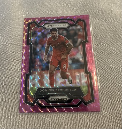 Dominik Szoboszlai 2023 Panini Prizm Pink Mosaic