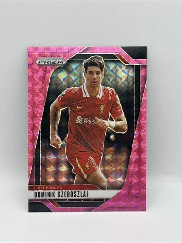 Dominik Szoboszlai 2024 Panini Prizm Premier League Pink /40