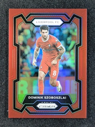 Dominik Szoboszlai 2023 Panini Prizm Premier League Red /199