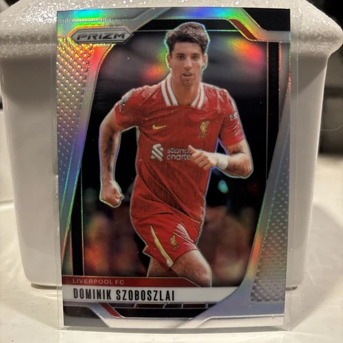 Dominik Szoboszlai 2024 Panini Prizm Premier League Silver Prizm