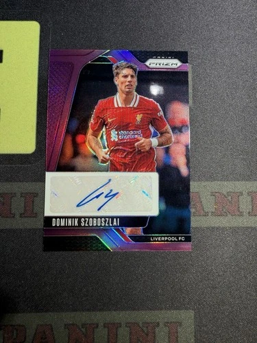 Dominik Szoboszlai 2024 Panini Prizm Purple /25