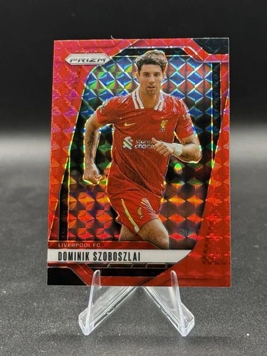 Dominik Szoboszlai 2024 Panini Prizm Red Mosaic