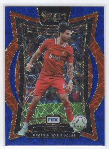 Dominik Szoboszlai 2024 Panini Select Blue Lazer