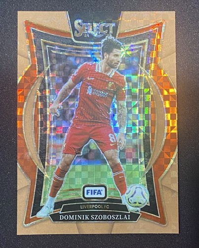 Dominik Szoboszlai 2024 Panini Select Bronze Checker Prizm /75