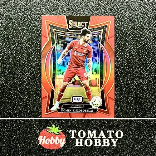 Dominik Szoboszlai 2024 Panini Select FIFA Red Refractor