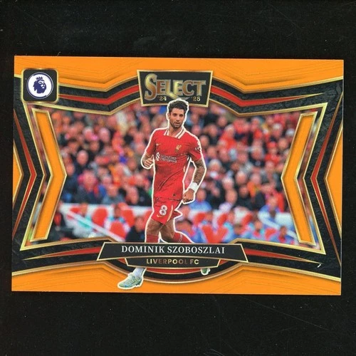Dominik Szoboszlai 2024 Panini Select Orange Prizm /75