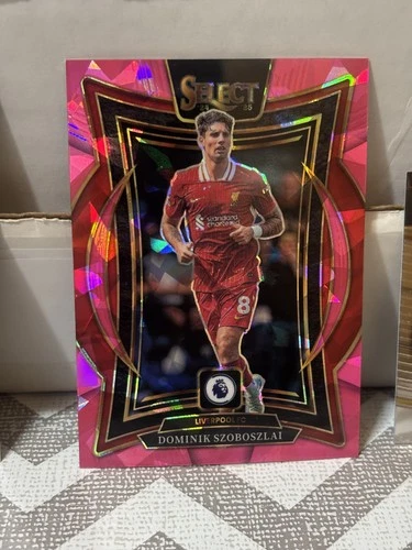 Dominik Szoboszlai 2024 Panini Select Pink Ice