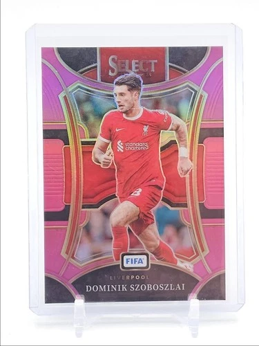Dominik Szoboszlai 2023 Panini Select Pink Prizm /75