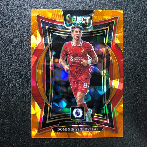 Dominik Szoboszlai 2024 Panini Select Premier League Orange Ice /155