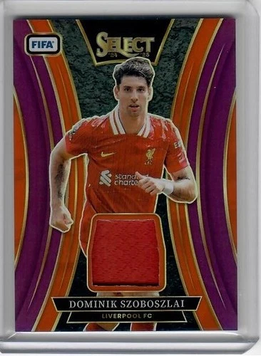 Dominik Szoboszlai 2024 Panini Select Prizm FIFA Purple /49