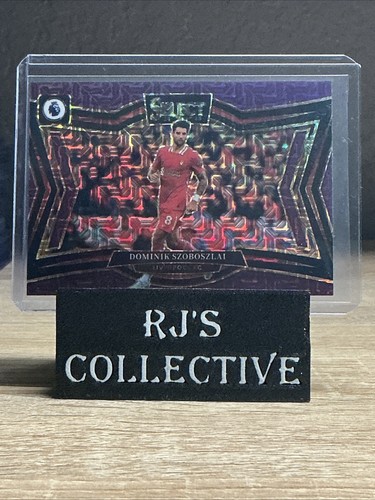Dominik Szoboszlai 2024 Panini Select Purple Mojo Prizm