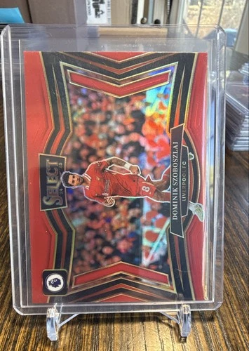 Dominik Szoboszlai 2024 Panini Select Red Prizm