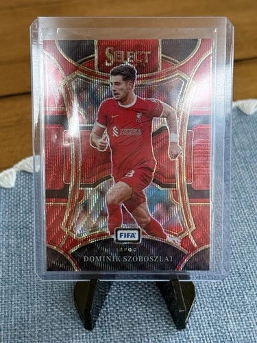 Dominik Szoboszlai 2023 Panini Select Red Wave Prizm /149