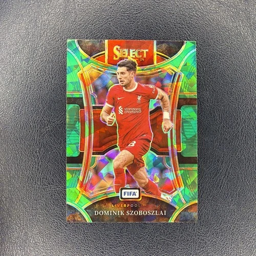 Dominik Szoboszlai 2024 Panini Sélection FIFA Green Cracked Ice