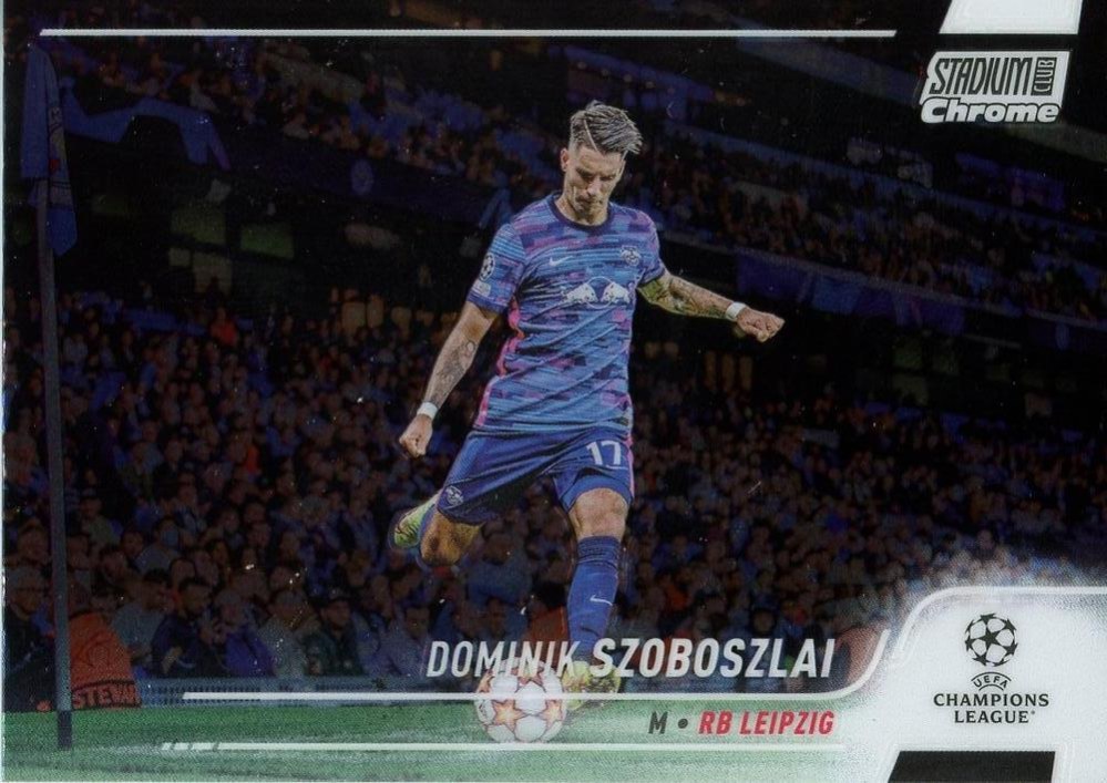 Dominik Szoboszlai 2021 Topps Stadium Club Chrome UEFA 39